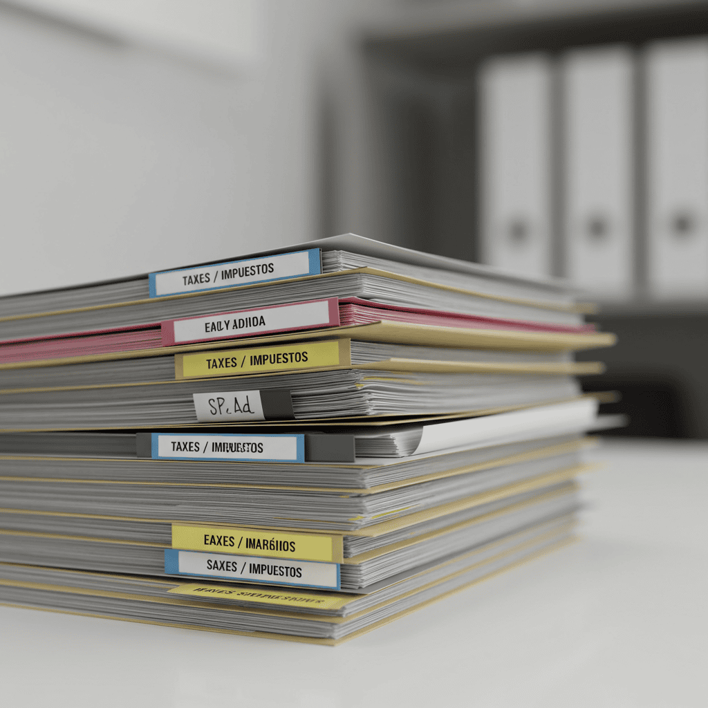 A document labeled 'Tax Compliance Certificate'.